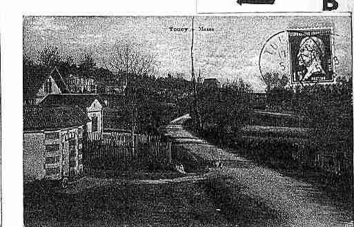 Ville de TOUCY Carte postale ancienne