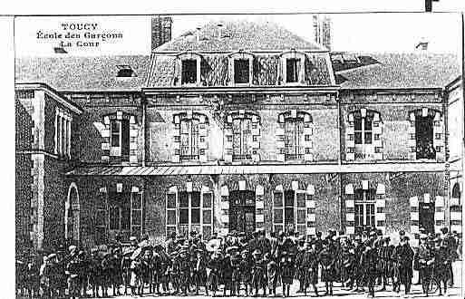 Ville de TOUCY Carte postale ancienne