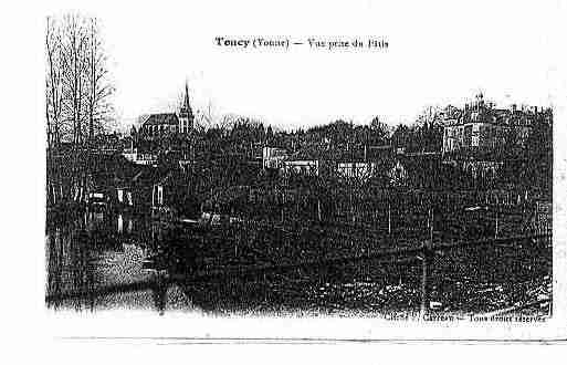 Ville de TOUCY Carte postale ancienne