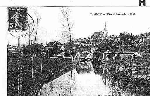 Ville de TOUCY Carte postale ancienne