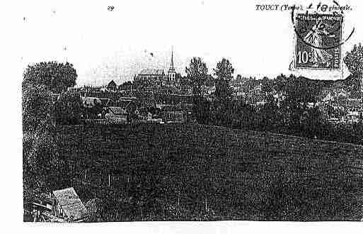 Ville de TOUCY Carte postale ancienne