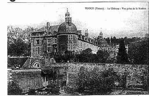 Ville de TOUCY Carte postale ancienne