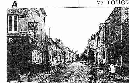 Ville de TOUQUIN Carte postale ancienne