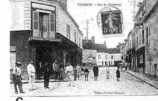 Ville de TOUQUIN Carte postale ancienne
