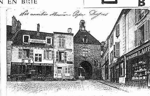 Ville de TOURNANENBRIE Carte postale ancienne