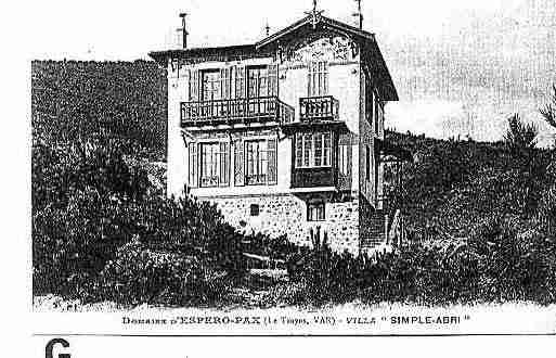 Ville de TRAYAS(LE) Carte postale ancienne