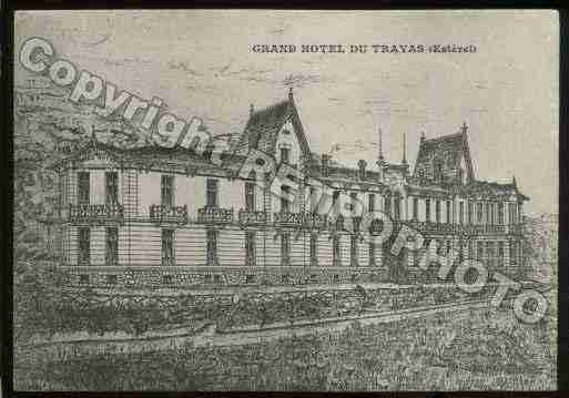 Ville de TRAYAS(LE) Carte postale ancienne