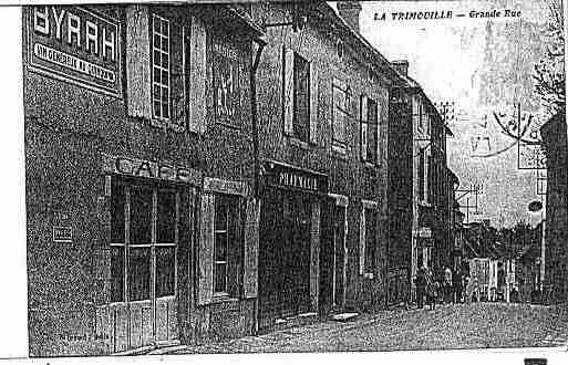 Ville de TRIMOUILLE(LA) Carte postale ancienne