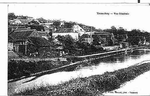 Ville de TRONCHOY Carte postale ancienne