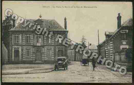 Ville de TULLY Carte postale ancienne