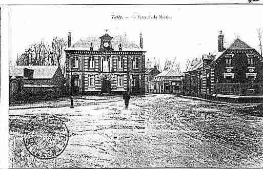 Ville de TULLY Carte postale ancienne