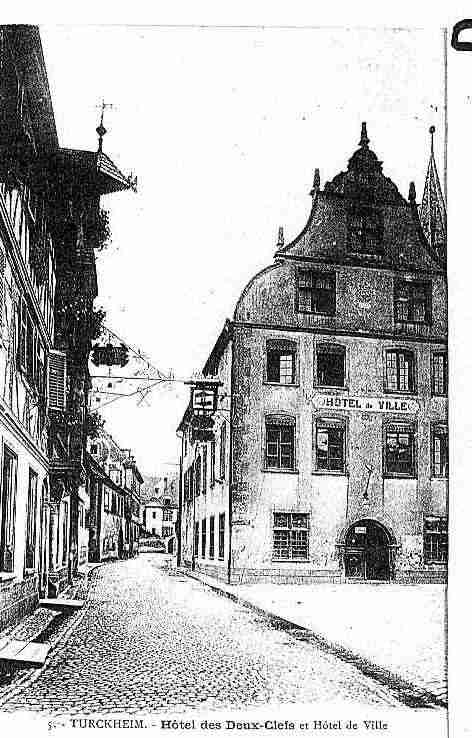 Ville de TURCKHEIM Carte postale ancienne Ville de TURCKHEIM Carte postale ancienne