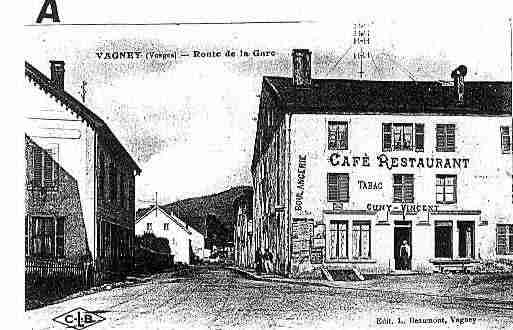 Ville de VAGNEY Carte postale ancienne