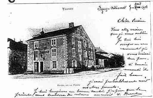 Ville de VAGNEY Carte postale ancienne