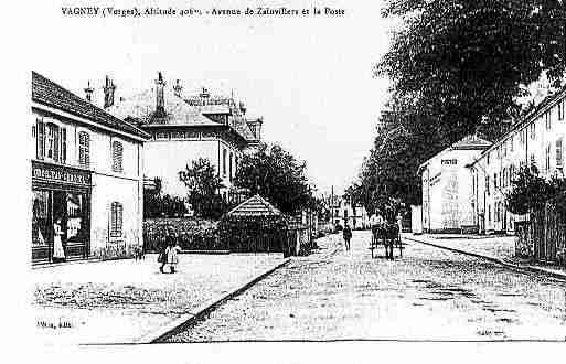 Ville de VAGNEY Carte postale ancienne