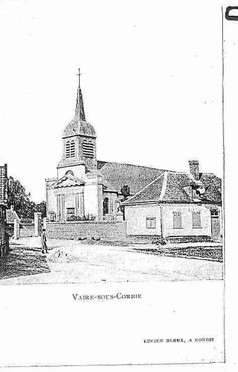 Ville de VAIRESOUSCORBIE Carte postale ancienne