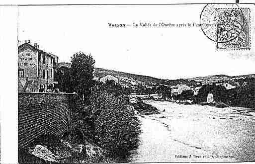 Ville de VAISONLAROMAINE Carte postale ancienne