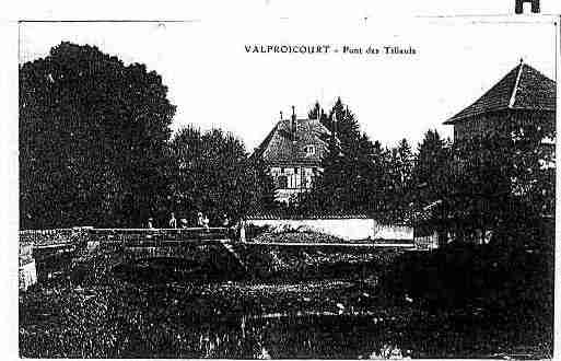 Ville de VALLEROYAUXSAULES Carte postale ancienne