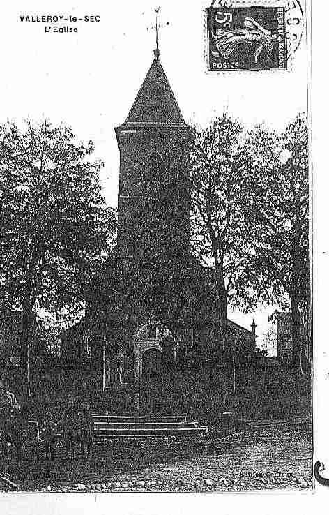 Ville de VALLEROYLESEC Carte postale ancienne Ville de VALLEROYLESEC Carte postale ancienne