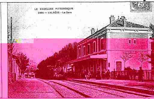 Ville de VALREAS Carte postale ancienne