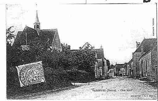 Ville de VARENNES Carte postale ancienne