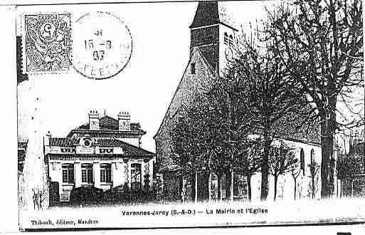 Ville de VARENNESJARCY Carte postale ancienne