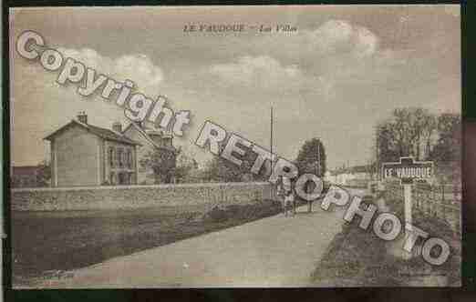 Ville de VAUDOUE(LE) Carte postale ancienne