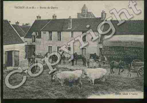 Ville de VAUDOYENBRIE Carte postale ancienne