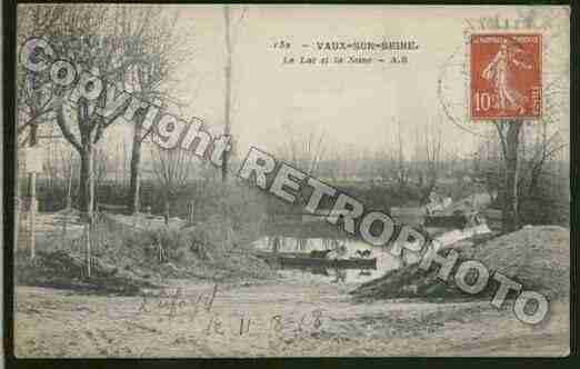 Ville de VAUXSURSEINE Carte postale ancienne