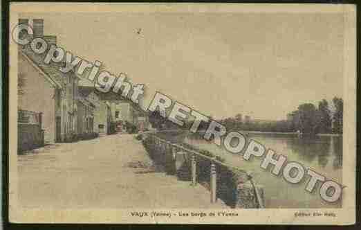 Ville de VAUXSURYONNE Carte postale ancienne