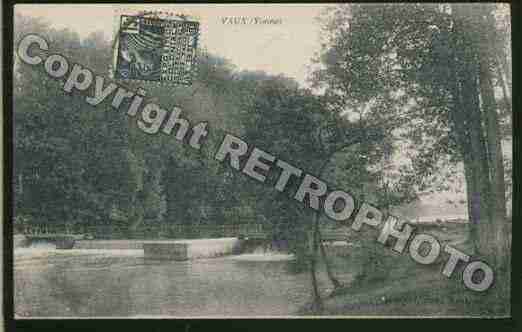 Ville de VAUXSURYONNE Carte postale ancienne