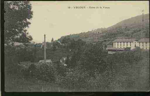 Ville de VECOUX Carte postale ancienne