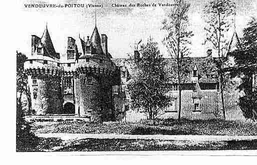 Ville de VENDEUVREDUPOITOU Carte postale ancienne