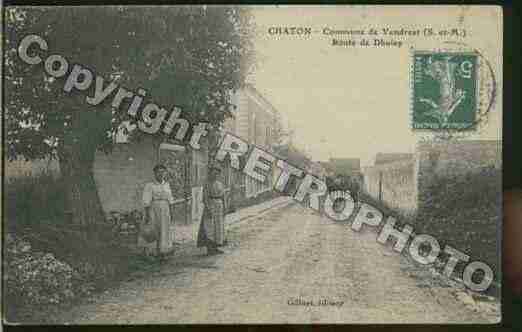 Ville de VENDREST Carte postale ancienne Ville de VENDREST Carte postale ancienne
