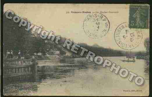 Ville de VENEUXLESSABLONS Carte postale ancienne