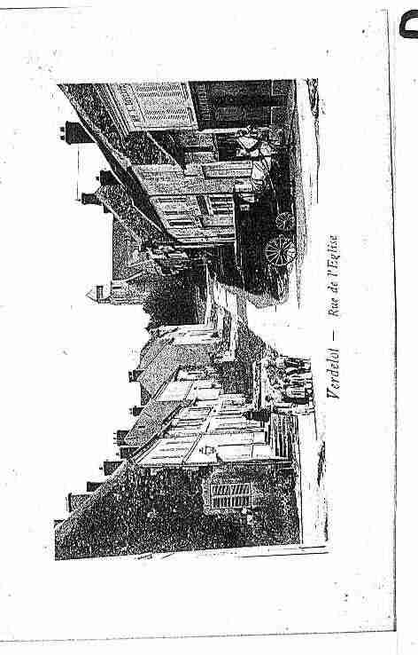 Ville de VERDELOT Carte postale ancienne
