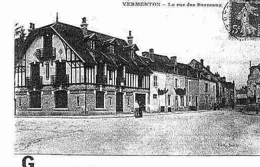 Ville de VERMENTON Carte postale ancienne
