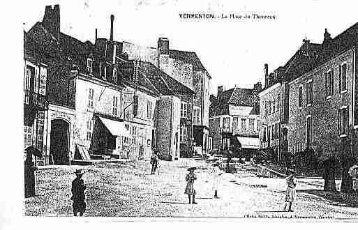 Ville de VERMENTON Carte postale ancienne