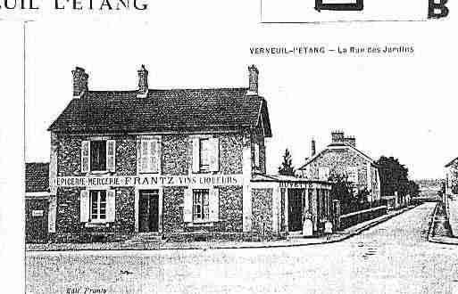 Ville de VERNEUILL\'ETANG Carte postale ancienne