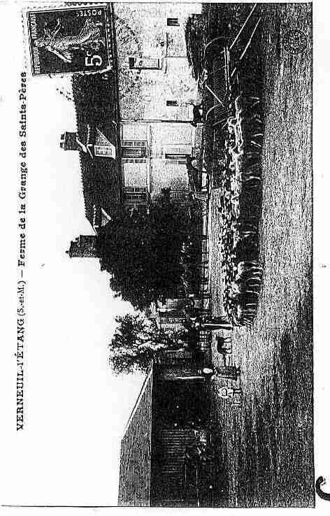 Ville de VERNEUILL\'ETANG Carte postale ancienne