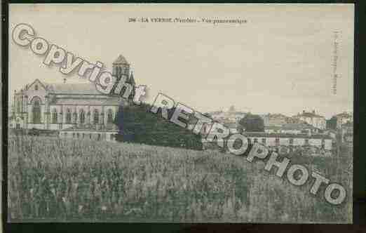 Ville de VERRIE(LA) Carte postale ancienne