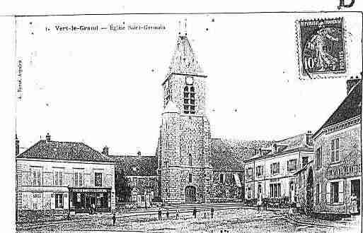 Ville de VERTLEGRAND Carte postale ancienne