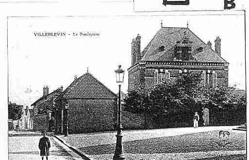 Ville de VILLEBLEVIN Carte postale ancienne