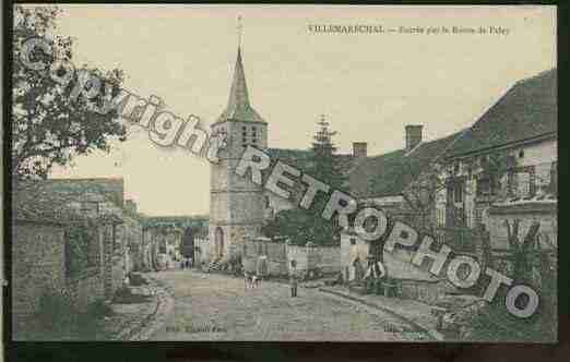 Ville de VILLEMARECHAL Carte postale ancienne