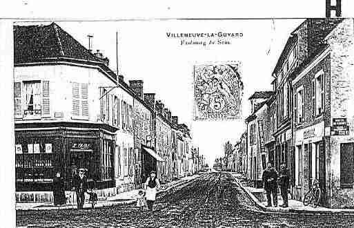 Ville de VILLENEUVELAGUYARD Carte postale ancienne