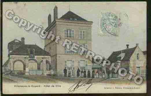 Ville de VILLENEUVELAGUYARD Carte postale ancienne