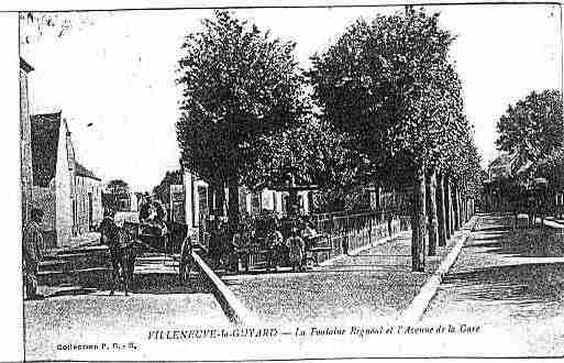 Ville de VILLENEUVELAGUYARD Carte postale ancienne