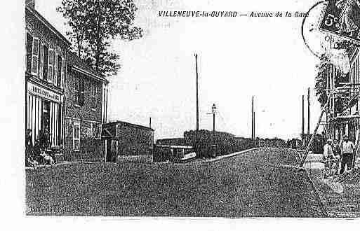 Ville de VILLENEUVELAGUYARD Carte postale ancienne