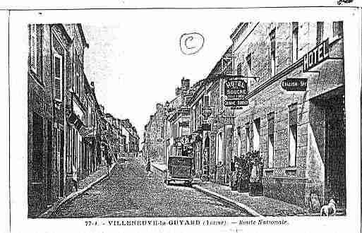 Ville de VILLENEUVELAGUYARD Carte postale ancienne