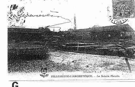 Ville de VILLENEUVEL\'ARCHEVEQUE Carte postale ancienne